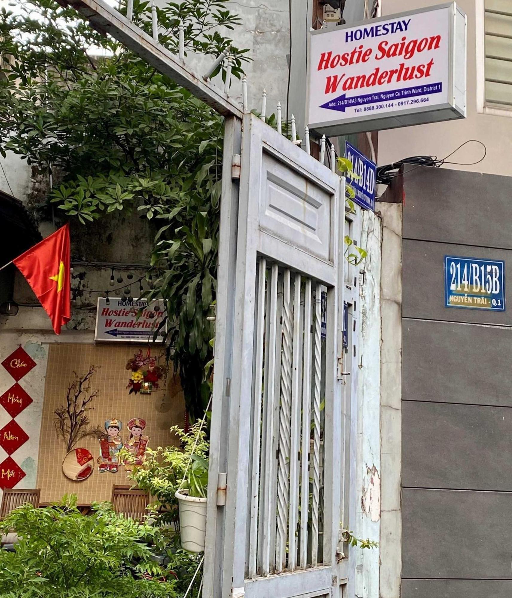 הו צ'י מין סיטי Hostie Saigon Wanderlust Home מראה חיצוני תמונה